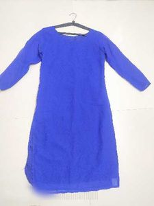 Vibrant Royal Blue Kurti