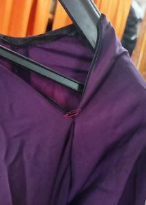 Grand Purple/Violet Abaya Trendy Model On Sale, 🎉