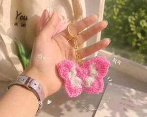 Butterfly Keychain crochet🌸✨