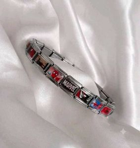 Spiderman Themed italian Charm Bracelet