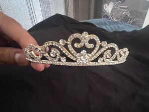 Sparkling Crystal Tiara Headband