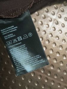 XXL size, Elegant Brown Slip Dress
