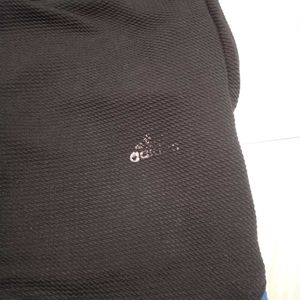 Adidas Black &amp; Blue Track Pants