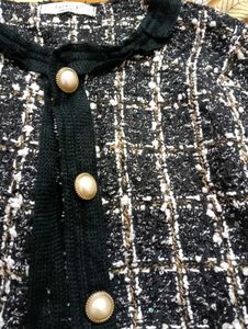 Made In Korea Tweed Set Blazer And Skirt