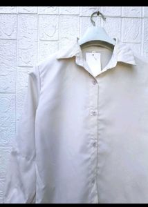 Classic White Collared Shirt