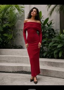 SHEIN WITH TAG RED DRESS
