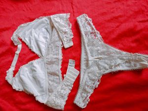 Lace Bralette &amp; Thong Set