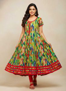 Long Round Kurti