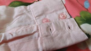 Classic 🔥 Pink Cropped Button-Up Shirt