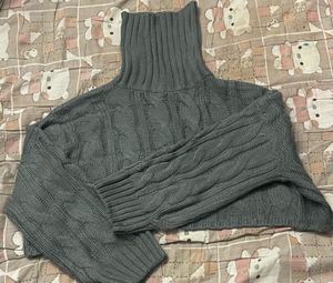 Chunky Knit Turtleneck Sweater