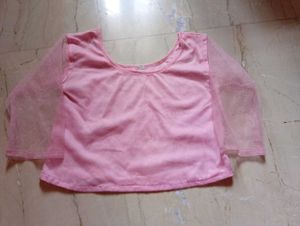 Beautiful Pink Ruffled Party Dress