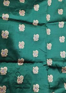 Elegant Green Silk Saree
