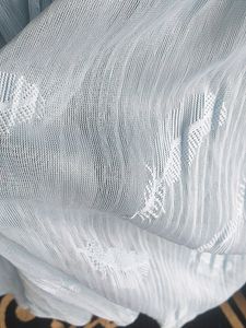Sky Blue Organza Top