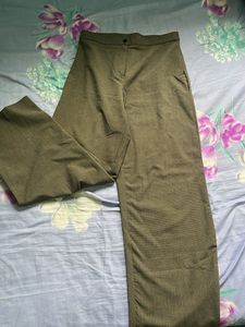 straight Leg Olive Pants