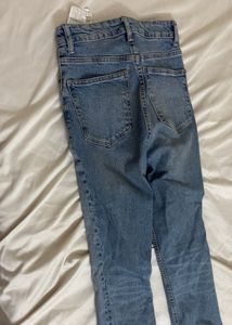 Classic Light Wash Denim Jeans
