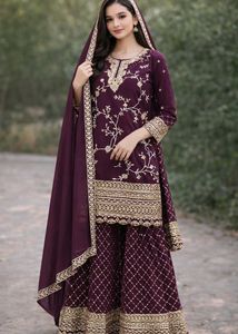 Elegant Embroidered Kurta Set with Dupatta