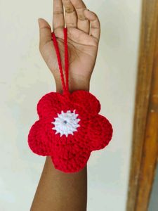 Handmade Crochet Flower Ornament