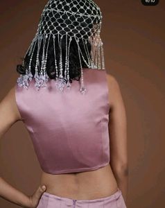 Designer skirt top set