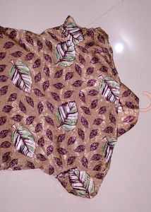 Leaf Print Kurta