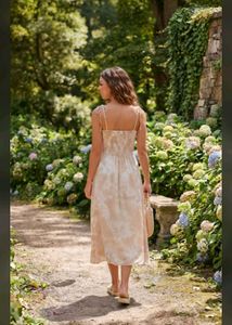 Boho Tie-Dye Midi Dress