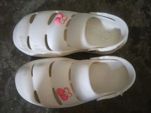 Cute Cherry Clog Style Sandals