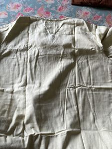 Men's Beige Kurta