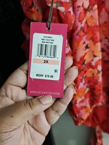 Floral Off The Shoulder Bubble Sleeve top