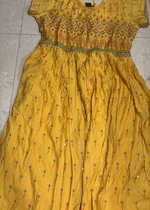 Garb Yellow Ethnic Gown