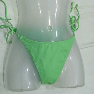 ❤️‍🔥 Bright Green Tie-Side Bikini Bottom