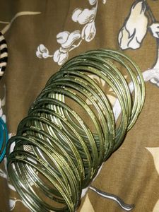 Set of Green Bangles