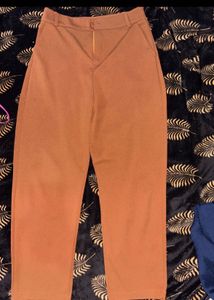 Stylish Wide Leg coral Trousers