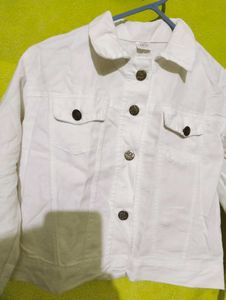 White Denim Jacket