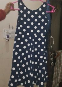 Polka Dot Fit &amp; Flare Dress