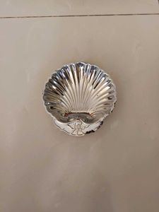 Decorative Silver Shell Trinket Dish