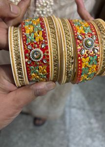 Rajputi Traditional Bangles Set