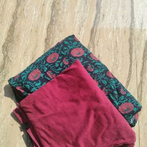 COMBO of AVAASA kurta,GO COLORS leggings