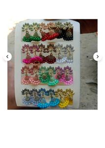 Designer Jhumka Earrings Set