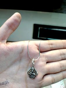Hanuman Ji Chain Pandent Pure Silver 925
