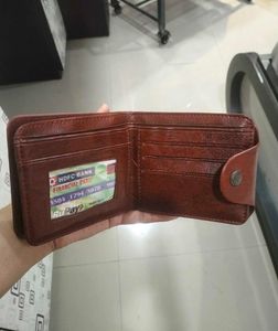 Men's Premium Wallet &amp; Stainless Steel Kada Combo