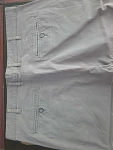 Men's Grey Casual Pants