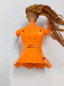 Vintage Orange Doll Body unique