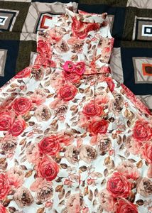 Vintage Gown with Bow belt