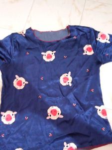 Cute Pig Pajama Top