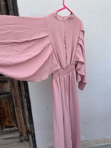 Size L pink maxi dress