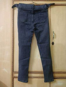 Women's Navy Blue Slim Fit Jeans | Waist 23 inches