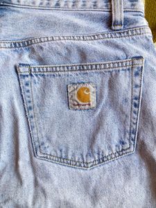 Carhartt original Light Wash Wide Leg Jeans