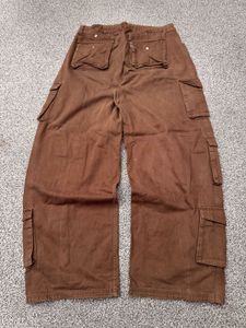 Brown Cargo Pants
