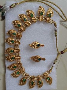 Stunning Gold Plated Necklace &amp; Earring Set