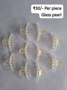 Beaded Hair Claw Clips