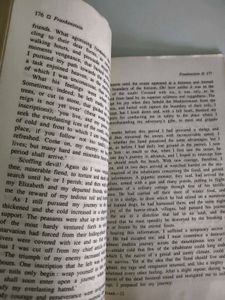 Frankenstein by Mary Shelley